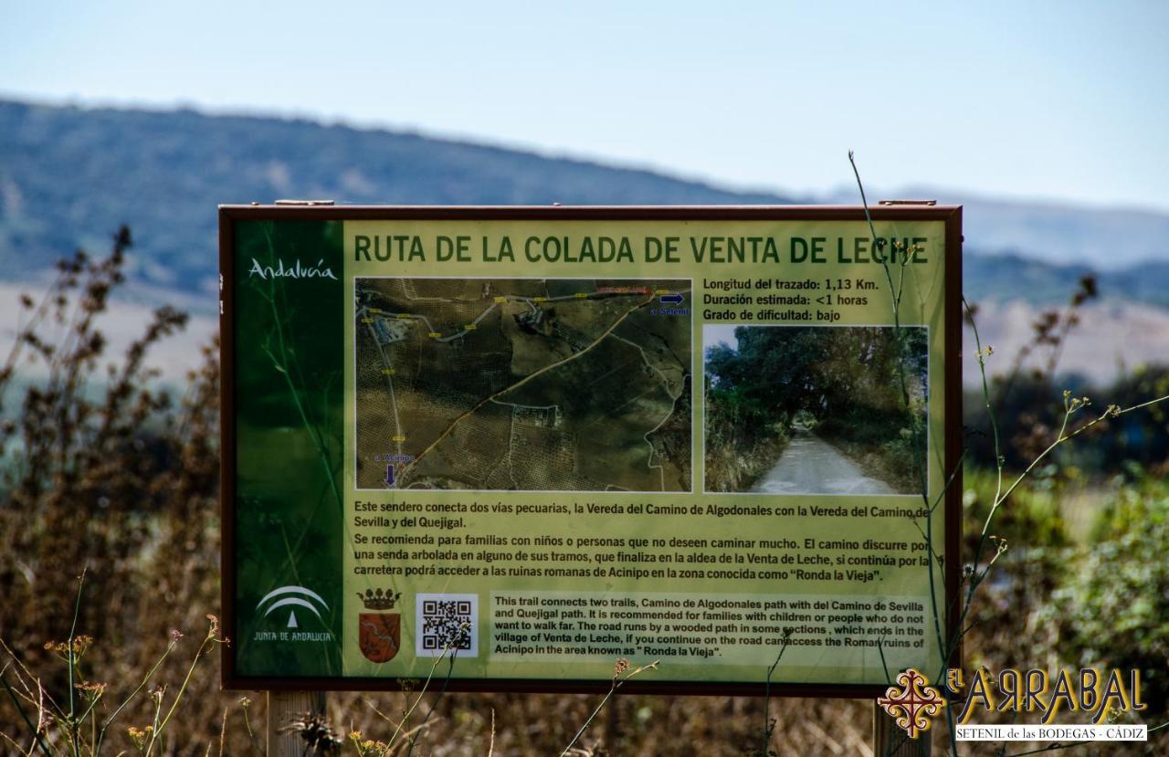 Вилла Casa Cueva El Arrabal Setenil De Las Bodegas Экстерьер фото